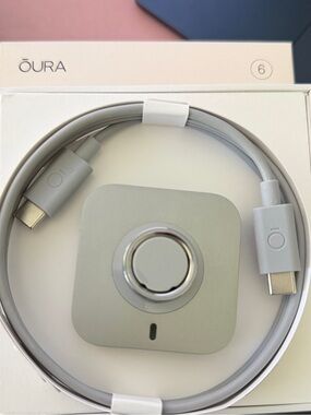 Oura Ring 4 size 6 in silver
